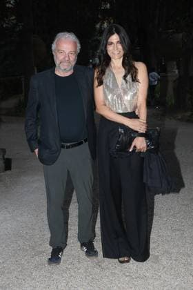 Premio Globo d Oro Verleihung in Rom Rome, German Academy Villa Massimo 64th edition of the Golden Globe, In the photo: Giovanni Veronesi Valeria Solarino  Copyright: xVincenzoxLandix xipa-agency.netx xVincenzoxLandix IPA_Agency_IPA47709773