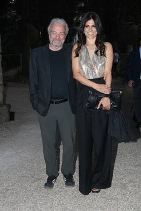 Premio Globo d Oro Verleihung in Rom Rome, German Academy Villa Massimo 64th edition of the Golden Globe, In the photo: Giovanni Veronesi Valeria Solarino  Copyright: xVincenzoxLandix xipa-agency.netx xVincenzoxLandix IPA_Agency_IPA47709776