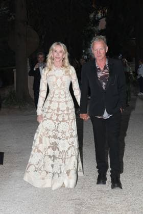 Premio Globo d Oro Verleihung in Rom Rome, German Academy Villa Massimo 64th edition of the Golden Globe, In the photo: Trudie Styler Sting  Copyright: xVincenzoxLandix xipa-agency.netx xVincenzoxLandix IPA_Agency_IPA47709780