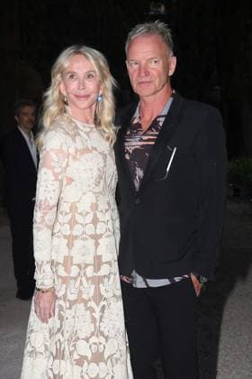 Premio Globo d Oro Verleihung in Rom Rome, German Academy Villa Massimo 64th edition of the Golden Globe, In the photo: Trudie Styler Sting  Copyright: xVincenzoxLandix xipa-agency.netx xVincenzoxLandix IPA_Agency_IPA47709806