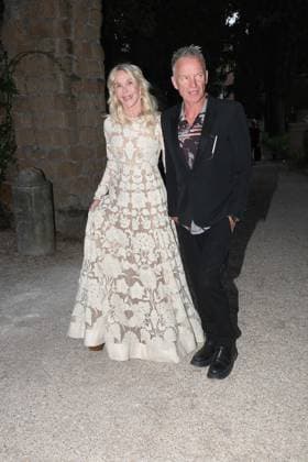 Premio Globo d Oro Verleihung in Rom Rome, German Academy Villa Massimo 64th edition of the Golden Globe, In the photo: Trudie Styler Sting  Copyright: xVincenzoxLandix xipa-agency.netx xVincenzoxLandix IPA_Agency_IPA47709815