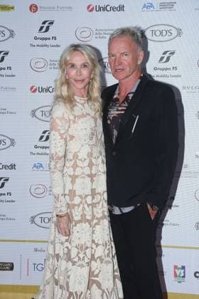 Premio Globo d Oro Verleihung in Rom Rome, German Academy Villa Massimo 64th edition of the Golden Globe, In the photo: Trudie Styler Sting  Copyright: xVincenzoxLandix xipa-agency.netx xVincenzoxLandix IPA_Agency_IPA47709829