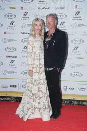 Premio Globo d Oro Verleihung in Rom Rome, German Academy Villa Massimo 64th edition of the Golden Globe, In the photo: Trudie Styler Sting  Copyright: xVincenzoxLandix xipa-agency.netx xVincenzoxLandix IPA_Agency_IPA47709835