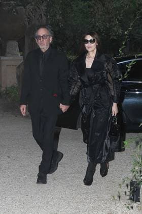 Premio Globo d Oro Verleihung in Rom Rome, German Academy Villa Massimo 64th edition of the Golden Globe, In the photo: Tim Burton Monica Bellucci  Copyright: xVincenzoxLandix xipa-agency.netx xVincenzoxLandix IPA_Agency_IPA47709845