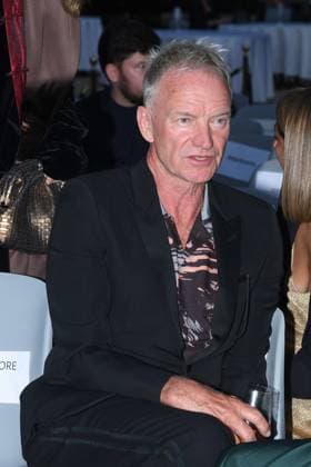 Premio Globo d Oro Verleihung in Rom Rome, German Academy Villa Massimo 64th edition of the Golden Globe, In the photo: Sting  Copyright: xVincenzoxLandix xipa-agency.netx xVincenzoxLandix IPA_Agency_IPA47709959