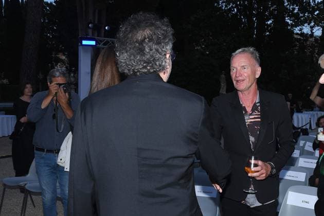 Premio Globo d Oro Verleihung in Rom Rome, German Academy Villa Massimo 64th edition of the Golden Globe, In the photo: Tim Burton Sting  Copyright: xVincenzoxLandix xipa-agency.netx xVincenzoxLandix IPA_Agency_IPA47709977
