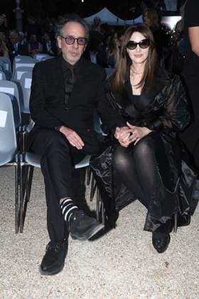 Premio Globo d Oro Verleihung in Rom Rome, German Academy Villa Massimo 64th edition of the Golden Globe, In the photo: Tim Burton Monica Bellucci  Copyright: xVincenzoxLandix xipa-agency.netx xVincenzoxLandix IPA_Agency_IPA47710048