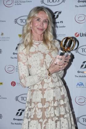 Premio Globo d Oro Verleihung in Rom Rome, German Academy Villa Massimo 64th edition of the Golden Globe, In the photo: Trudie Styler  Copyright: xVincenzoxLandix xipa-agency.netx xVincenzoxLandix IPA_Agency_IPA47710076