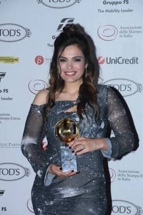 Premio Globo d Oro Verleihung in Rom Rome, German Academy Villa Massimo 64th edition of the Golden Globe, In the photo: Margherita Vicario  Copyright: xVincenzoxLandix xipa-agency.netx xVincenzoxLandix IPA_Agency_IPA47710088