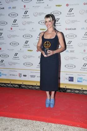 Premio Globo d Oro Verleihung in Rom Rome, German Academy Villa Massimo 64th edition of the Golden Globe, In the photo: Micaela Ramazzotti  Copyright: xVincenzoxLandix xipa-agency.netx xVincenzoxLandix IPA_Agency_IPA47710214