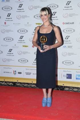 Premio Globo d Oro Verleihung in Rom Rome, German Academy Villa Massimo 64th edition of the Golden Globe, In the photo: Micaela Ramazzotti  Copyright: xVincenzoxLandix xipa-agency.netx xVincenzoxLandix IPA_Agency_IPA47710222