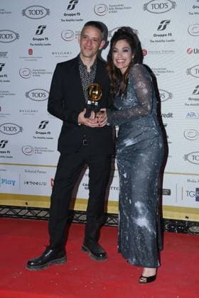Premio Globo d Oro Verleihung in Rom Rome, German Academy Villa Massimo 64th edition of the Golden Globe, In the photo: Margherita Vicario  Copyright: xVincenzoxLandix xipa-agency.netx xVincenzoxLandix IPA_Agency_IPA47710248
