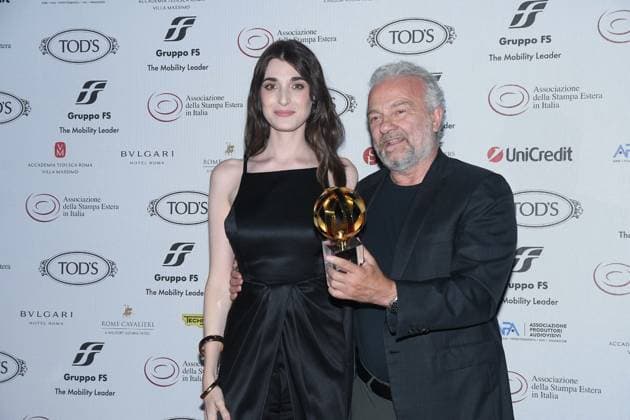 Premio Globo d Oro Verleihung in Rom Rome, German Academy Villa Massimo 64th edition of the Golden Globe, In the photo: Pilar Fogliati Giovanni Veronesi  Copyright: xVincenzoxLandix xipa-agency.netx xVincenzoxLandix IPA_Agency_IPA47710302