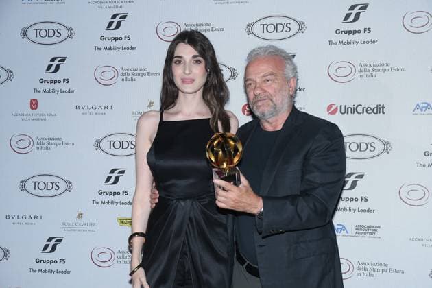 Premio Globo d Oro Verleihung in Rom Rome, German Academy Villa Massimo 64th edition of the Golden Globe, In the photo: Pilar Fogliati Giovanni Veronesi  Copyright: xVincenzoxLandix xipa-agency.netx xVincenzoxLandix IPA_Agency_IPA47710308