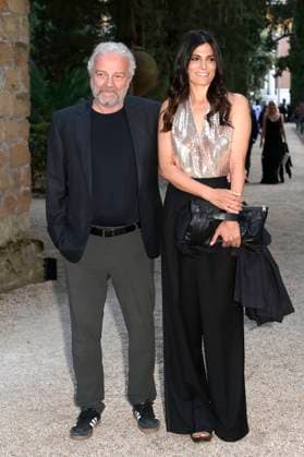 Giovanni Veronesi with partner Valeria Solarino at the 64 Globi d Oro 2024 awards ceremony at the Accademia Tedesca di Roma Villa Massimo Rome, 03 07 2024 Foto:xA.xM.xTinghinox xFuturexImagex globo_doro_4796
