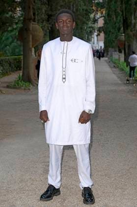 Seydou Sarr at the 64 Globi d Oro 2024 awards ceremony at the Accademia Tedesca di Roma Villa Massimo Rome, 03 07 2024 Foto:xA.xM.xTinghinox xFuturexImagex globo_doro_4798