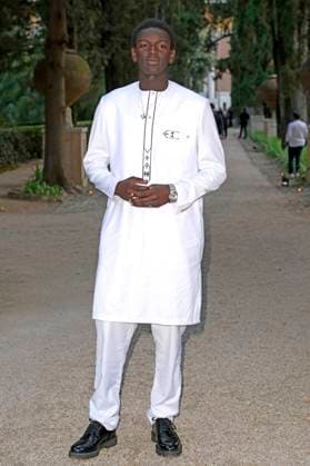 Seydou Sarr at the 64 Globi d Oro 2024 awards ceremony at the Accademia Tedesca di Roma Villa Massimo Rome, 03 07 2024 Foto:xA.xM.xTinghinox xFuturexImagex globo_doro_4799