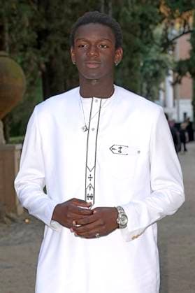 Seydou Sarr at the 64 Globi d Oro 2024 awards ceremony at the Accademia Tedesca di Roma Villa Massimo Rome, 03 07 2024 Foto:xA.xM.xTinghinox xFuturexImagex globo_doro_4800