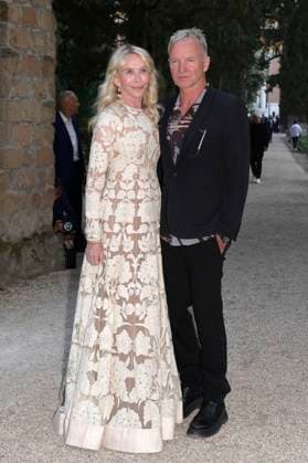 Trudie Styler with husband Sting at the 64 Globi d Oro 2024 awards ceremony at the Accademia Tedesca di Roma Villa Massimo Rome, 03 07 2024 Foto:xA.xM.xTinghinox xFuturexImagex globo_doro_4813