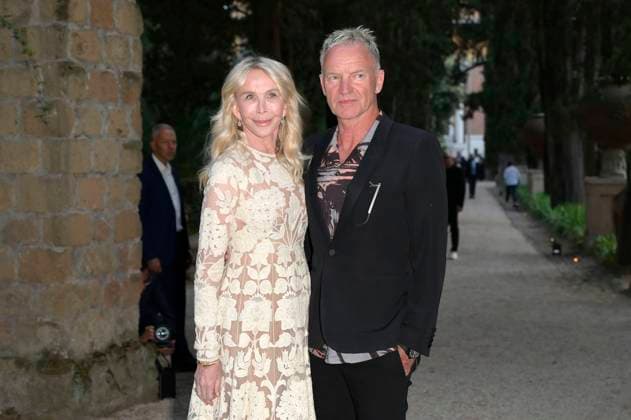 Trudie Styler with husband Sting at the 64 Globi d Oro 2024 awards ceremony at the Accademia Tedesca di Roma Villa Massimo Rome, 03 07 2024 Foto:xA.xM.xTinghinox xFuturexImagex globo_doro_4815