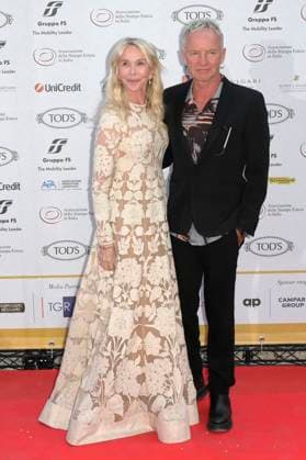 Trudie Styler with husband Sting at the 64 Globi d Oro 2024 awards ceremony at the Accademia Tedesca di Roma Villa Massimo Rome, 03 07 2024 Foto:xA.xM.xTinghinox xFuturexImagex globo_doro_4816