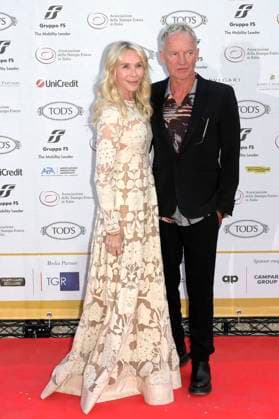 Trudie Styler with husband Sting at the 64 Globi d Oro 2024 awards ceremony at the Accademia Tedesca di Roma Villa Massimo Rome, 03 07 2024 Foto:xA.xM.xTinghinox xFuturexImagex globo_doro_4817