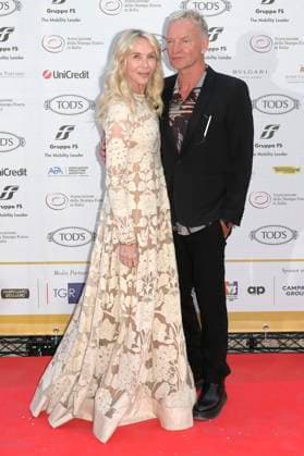 Trudie Styler with husband Sting at the 64 Globi d Oro 2024 awards ceremony at the Accademia Tedesca di Roma Villa Massimo Rome, 03 07 2024 Foto:xA.xM.xTinghinox xFuturexImagex globo_doro_4819