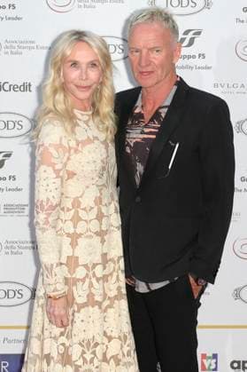 Trudie Styler with husband Sting at the 64 Globi d Oro 2024 awards ceremony at the Accademia Tedesca di Roma Villa Massimo Rome, 03 07 2024 Foto:xA.xM.xTinghinox xFuturexImagex globo_doro_4821