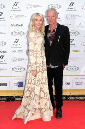 Trudie Styler with husband Sting at the 64 Globi d Oro 2024 awards ceremony at the Accademia Tedesca di Roma Villa Massimo Rome, 03 07 2024 Foto:xA.xM.xTinghinox xFuturexImagex globo_doro_4818