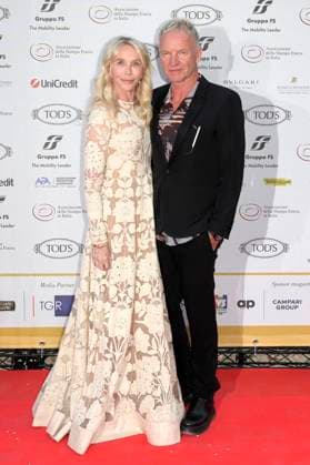 Trudie Styler with husband Sting at the 64 Globi d Oro 2024 awards ceremony at the Accademia Tedesca di Roma Villa Massimo Rome, 03 07 2024 Foto:xA.xM.xTinghinox xFuturexImagex globo_doro_4820