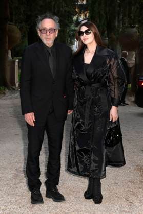 Tim Burton with partner Monica Bellucci at the 64 Globi d Oro 2024 awards ceremony at the Accademia Tedesca di Roma Villa Massimo Rome, 03 07 2024 Foto:xA.xM.xTinghinox xFuturexImagex globo_doro_4828
