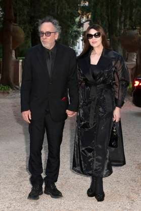 Tim Burton with partner Monica Bellucci at the 64 Globi d Oro 2024 awards ceremony at the Accademia Tedesca di Roma Villa Massimo Rome, 03 07 2024 Foto:xA.xM.xTinghinox xFuturexImagex globo_doro_4829