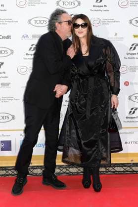 Tim Burton with partner Monica Bellucci at the 64 Globi d Oro 2024 awards ceremony at the Accademia Tedesca di Roma Villa Massimo Rome, 03 07 2024 Foto:xA.xM.xTinghinox xFuturexImagex globo_doro_4840