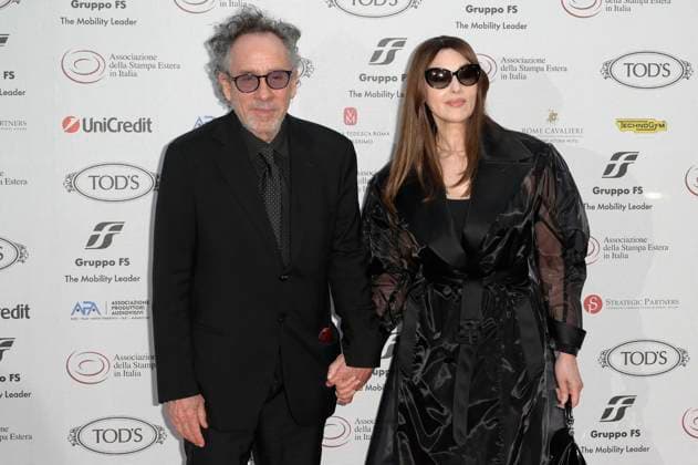 Tim Burton with partner Monica Bellucci at the 64 Globi d Oro 2024 awards ceremony at the Accademia Tedesca di Roma Villa Massimo Rome, 03 07 2024 Foto:xA.xM.xTinghinox xFuturexImagex globo_doro_4848
