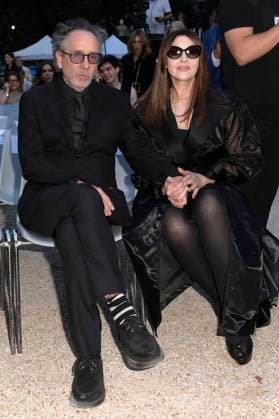 Tim Burton with partner Monica Bellucci at the 64 Globi d Oro 2024 awards ceremony at the Accademia Tedesca di Roma Villa Massimo Rome, 03 07 2024 Foto:xA.xM.xTinghinox xFuturexImagex globo_doro_4869