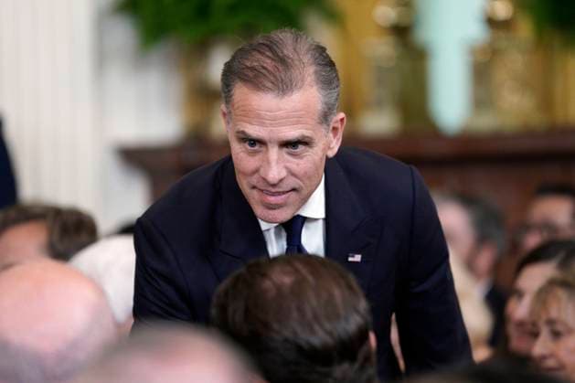 Hunter Biden, son of United States President Joe Biden, attends a Medal of Honor Ceremony in the East Room of the White House in Washington, DC on July 3, 2024. Copyright: xYurixGripasx xPoolxviaxCNPx MediaPunchx