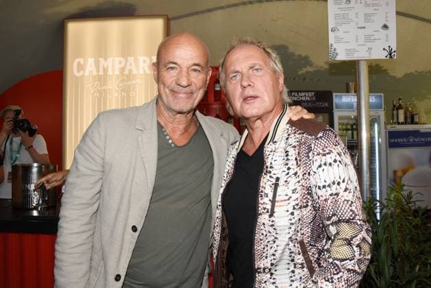 Entertainment Themen der Woche KW27 Entertainment Bilder des Tages Heiner Lauterbach Schauspieler Uwe Ochsenknecht Schauspieler Muenchen 05.07.2024 Amerikahaus Filmfest Muenchen Reminder ACTORS TALK mit HEINER LAUTERBACH Muenchen *** Heiner Lauterbach Actor Uwe Ochsenknecht Actor Munich 05 07 2024 Amerikahaus Filmfest Muenchen Reminder ACTORS TALK with HEINER LAUTERBACH Munich