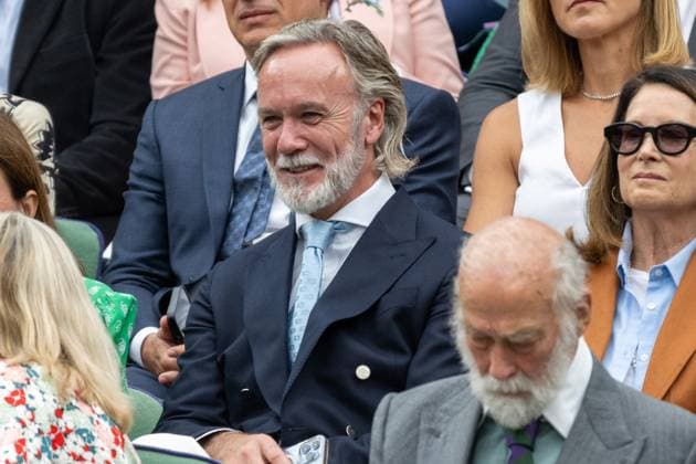 Marcus Wareing watch centre court tennis on the fifth day of the Wimbledon tennis championships held at the All England Lawn Tennis & Croquet Club Featuring: Marcus Wareing Where: London, United Kingdom When: 05 Jul 2024 Credit: Ray Tang Cover Images **STRICTLY EDITORIAL USE ONLY** EDITORIAL USE ONLY. NOT FOR USE BY NEWSPAPERS BASED IN THE UK. Copyright: xx coverimg53923320