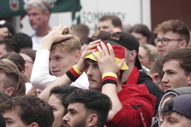 Euro24 quarter-final match Public Viewing Germany vs. Spain FOR EDITORIAL PURPOSES ONLY EDITORIAL USE ONLY p Impression of the Public Viewing on Friday, 05 07 2024 at Berliner Platz in Bottrop The quarter-final match of Euro24 Germany vs. Spain will take place Germany NRW Bottrop Copyright MichaelxKorte Copyright: MichaelxKorte doc7w64n5ni09kle0llczv ,EDITORIAL USE ONLY Copyright: MichaelxKorte