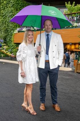 Alun Wyn Jones and wife Anwen attend the Wimbledon tennis championships held at the All England Lawn Tennis & Croquet Club. Featuring: Alun Wyn Jones, Anwen Jones Where: London, London, United Kingdom When: 06 Jul 2024 Credit: Ray Tang Cover Images **STRICTLY EDITORIAL USE ONLY** EDITORIAL USE ONLY. NOT FOR USE BY NEWSPAPERS BASED IN THE UK. Copyright: xx coverimg53925669