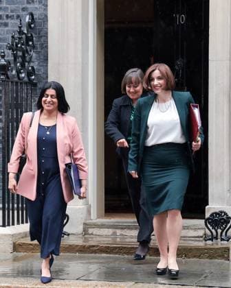 News Themen der Woche KW27 News Bilder des Tages . 06 07 2024. London, United Kingdom. Kier Starmer s First Cabinet Meeting. L to R , Justice Secretary Shabana Mahmood, Welsh Secretary Jo Stevens and health secretary Bridget Philipson attend new Prime Minister Kier Starmer,s first Cabinet Meeting, Downing Street.  xMartynxWheatleyx xi-Imagesx IIM-25355-0040
