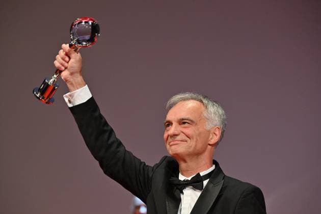 Actor Ivan Trojan received President s Award of Karlovy Vary International Film Festival for outstanding contribution to Czech cinema at the closing awards ceremony of the 58th Karlovy Vary International Film Festival, in Karlovy Vary, Czech Republic, on July 6, 2024. (CTKxPhoto OndrejxHajek) CTKPhotoP2024070604758  CTKPhotoP2024070604758