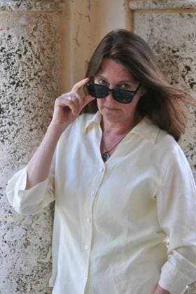 **FILE PHOTO** Judy Belushi-Pisano Has Passed Away. Writer graphic designer Judy Belushi photographed at a Pinetree Drive Mansion, Miami, Florida, April 26, 2008. Copyright: xmpi04 MediaPunchx