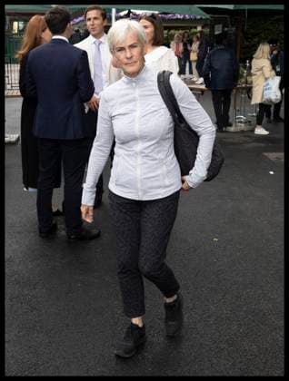 . 07 07 2024. London, United Kingdom. Judy Murray arriving on day seven of the Wimbledon Tennis Championships in London.  xStephenxLockx xi-Imagesx IIM-25359-0011