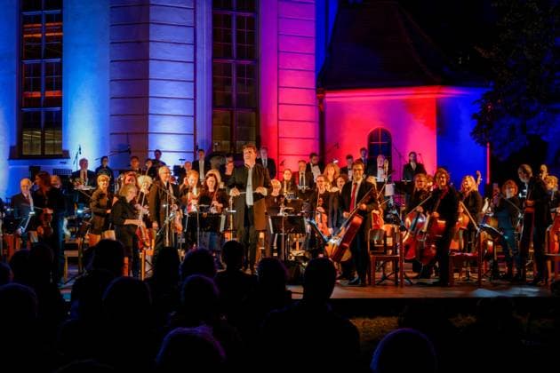 Music Art Culture Symphony Orchestra Classic 6 07 2024 Potsdam State Capital Brandenburg Classic at Weberplatz 2024 15 years Symphony Orchestra Collegium musicum Potsdam Artistic Director Dr Knut Andreas Potsdam Brandenurg GER
