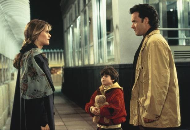 Sleepless in Seattle (1993) - filmstill Sleepless in Seattle (1993) Meg Ryan as Annie Reed Ross Malinger as Jonah Baldwin Tom Hanks as Sam Baldwin - - - EDITORIAL USE ONLY Copyright: xCAP MFSx