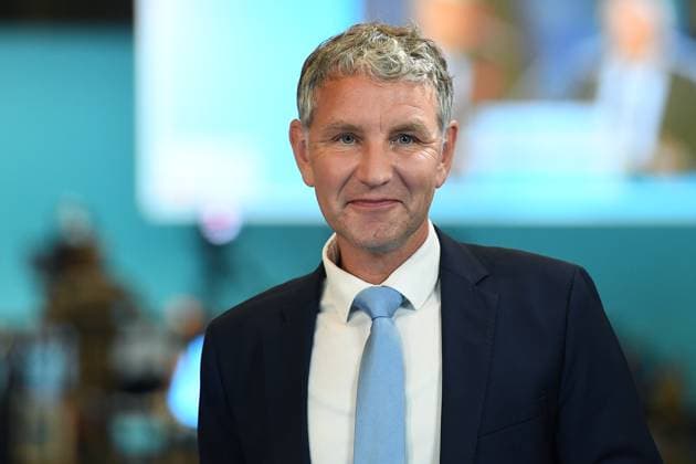 15. Bundesparteitag der Alternative für Deutschland am 29.06.2024 in der Grugahalle in Essen Björn Höcke ( Fraktionsvorsitzender der AfD im Thüringer Landtag ) *** 15 Federal party conference of the Alternative for Germany on 29 06 2024 in the Grugahalle in Essen Björn Höcke Parliamentary group leader of the AfD in the Thuringian state parliament xRx