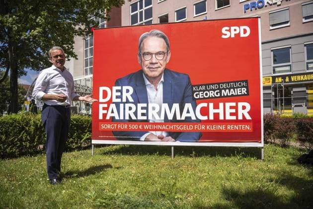 News Bilder des Tages 2024 LANDTAGSWAHL THÜRINGEN - WAHLKAMPFAUFTAKT SPD ** NUR FÜR REDAKTIONELLE ZWECKE ** EDITORIAL USE ONLY **<p>09 07 2024-Erfurt: 2024 Landtagswahl Thüringen - Präsentation der Landtagswahlkampagne der SPD Thüringen mit Spitzenkandidat Georg Maier ( Deutschland Thueringen Erfurt Copyright: SaschaxFromm *** 2024 STATE ELECTION THURINGIA ELECTION CAMPAIGN SPD FOR EDITORIAL PURPOSES ONLY p 09 07 2024 Erfurt 2024 State Election Thuringia Presentation of the state election campaign of the SPD Thuringia with top candidate Georg Maier Germany Thuringia Erfurt Copyright SaschaxFromm Copyright: SaschaxFromm doc7w817qguecjylsfie33 ,EDITORIAL USE ONLY
