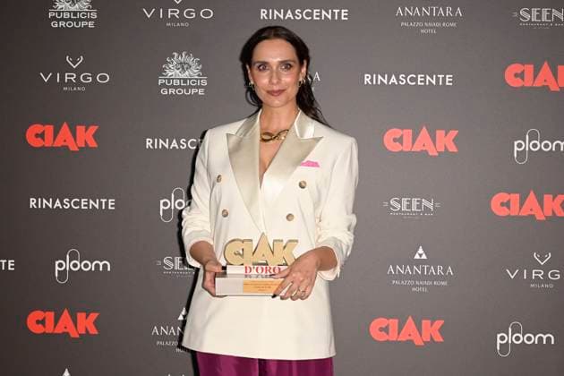 July 9, 2024, Rome, Italy: Lucrezia Guidone attends the Ciak d Oro 2024 tv series at Anantara Palazzo Naiadi Hotel. Rome Italy - ZUMAs197 20240709_aaa_s197_391 Copyright: xMarioxCartellix