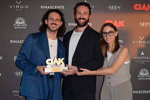 Ciak d Oro 2024 tv series in Rome, Italy - 09 Jul 2024 The Jackal attend the Ciak d Oro 2024 tv series at Anantara Palazzo Naiadi Hotel. Rome Italy Copyright: xMarioxCartellix xSOPAxImagesx The Jackal (2)